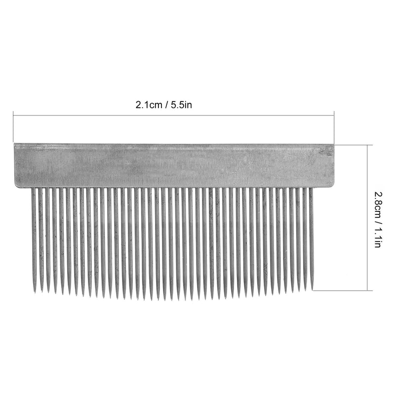 VICASKY 2pcs Bow Ponytail Comb Hair Accesories Violin Bow Hair Combs Violin Bow Combing Tools Horse Combs Metal Comb Horse Combing Tool Metal Combs - PawsPlanet Australia