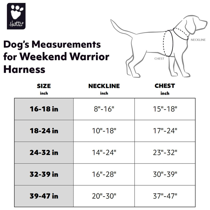 Hurtta Weekend Warrior Harness for Medium Dogs, Ruby Red, 60-80 cm - PawsPlanet Australia