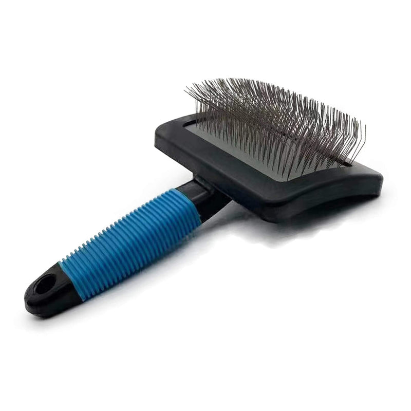 Large Firm Slicker Brush for Dogs Goldendoodles-Pet Slicker Brush With Soft Massage Grooming Stainless Steel Pins,Extra Long Pin Slicker Brush for Large Dog Pet Grooming Wire Brush and Deshedding - Removes Long and loose Hair - Undercoat - 25mm(1") - PawsPlanet Australia
