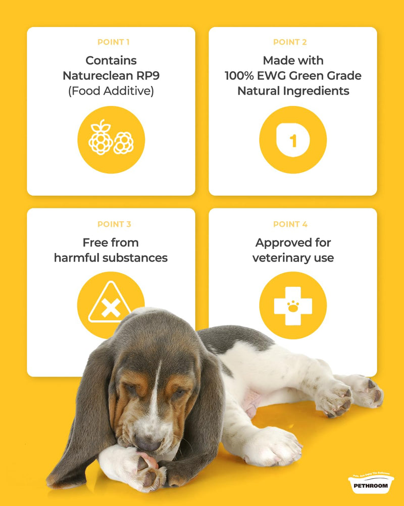 [PETHROOM] Roll-on Paw Balm for Cats & Dogs | Lick-Safe, Super Moisturizing Paw Protector | Soothing Protection from Hot Pavement | Easy to Apply | Quick Drying, Non-Sticky, Non-Staining 2.87 fl.oz. - PawsPlanet Australia