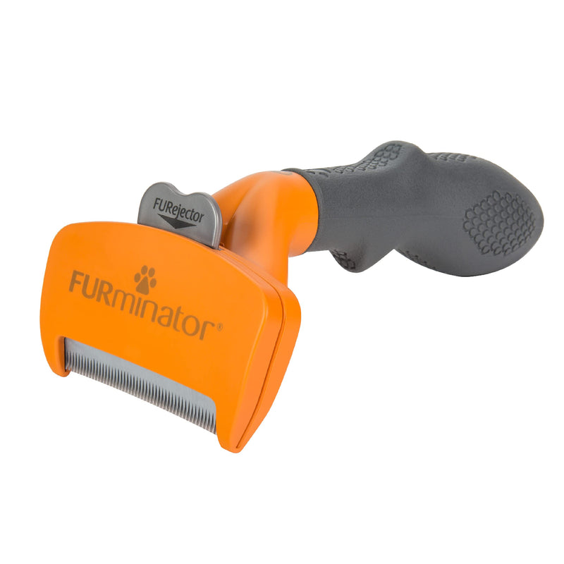 FURminator Medium Dog Undercoat deShedding Tool, Long Hair, Reduces Loose Hair from Shedding long hair - new model - PawsPlanet Australia