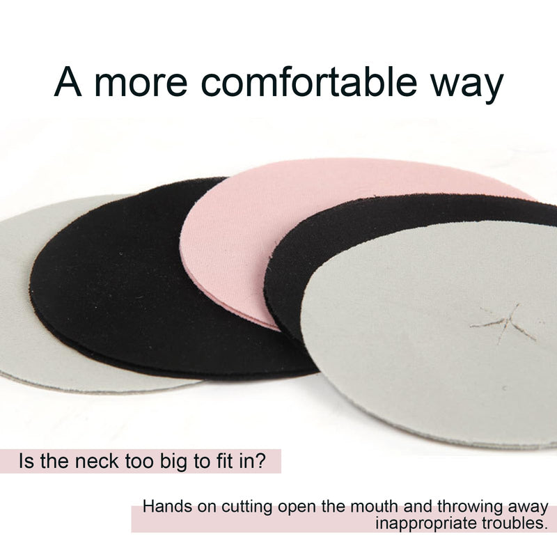 Hamster Recovery Collar Protection Cone After Surgery, Small Animals Adjustable Protection Collar for Rat Bird Rabbit Guinea Pig, Anti-Lick Anti-bite Pet Elizabeth Collar (Black, L) Black - PawsPlanet Australia
