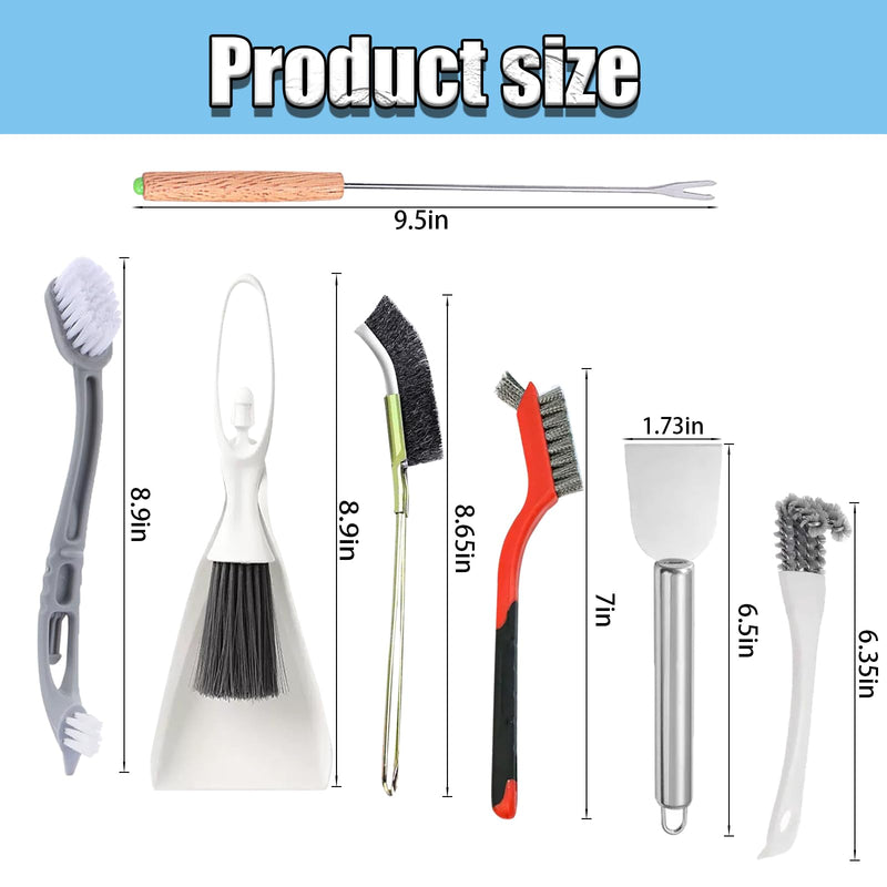 Bird Cage Cleaning Brush Tool Set, Bird Cage Cleaner, Suitable for Bird Cages, Rabbit Cages, Hamster Cages, Parrot Cages, and Other Small Pet Cage Accessories - PawsPlanet Australia