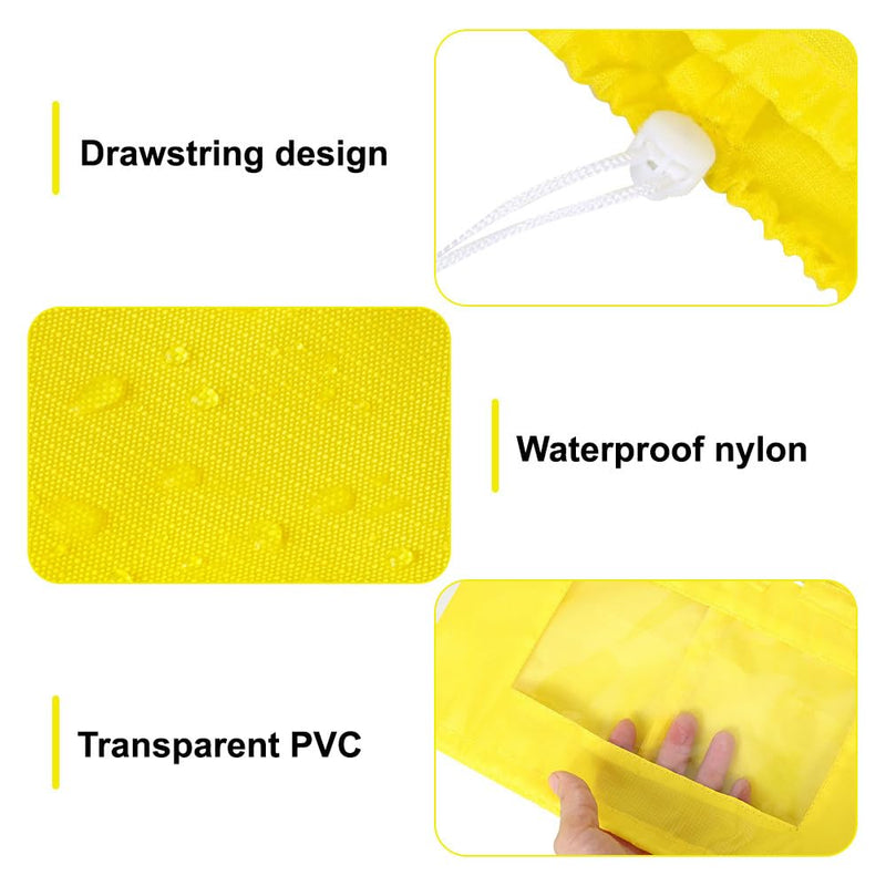 DONGKER Dog Shower Cap, Adjustable Waterproof Shower Cap for Dogs, Reusable Dog Ear Covers for Grooming, for Washing, Rain, Swimming and Bathing Green