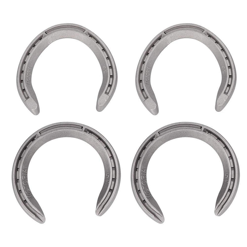 Naroote Redxiao~ Lip Horsehoe Kit, Aluminum Alloy Material Horseshoe,Hoe Palms(Number 5) - PawsPlanet Australia