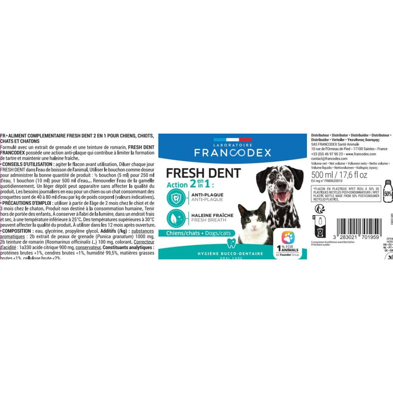 Francodex Fresh Tooth 2-in-1 500 ml