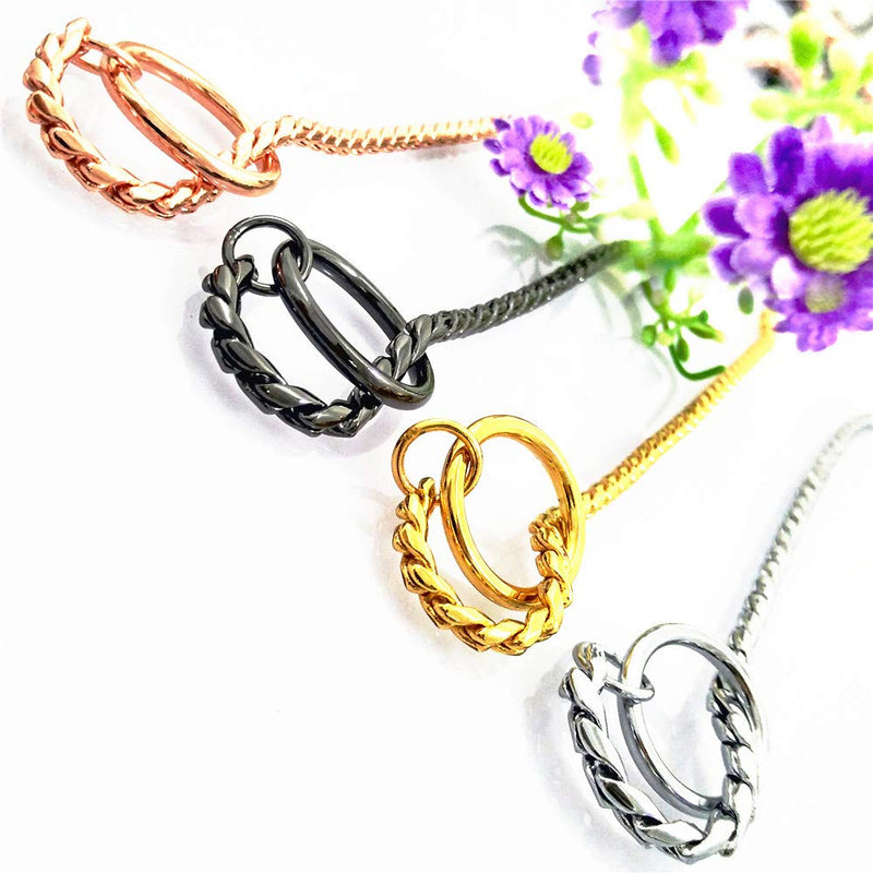 Dog P Snake Chain Chrome Plated Metal Dog Training Choke/Collar-Fully Guaranteed Against Rust Tarnish or Breakage-Recommended for Professional Training (Sliver, 5mm*75cm(30")) 5mm*75cm(30") Sliver - PawsPlanet Australia