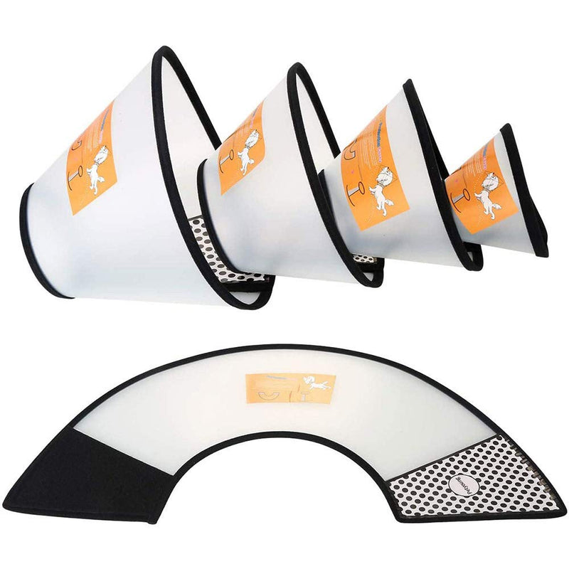 Cat Cone Collar, Pet Cone Dog Recovery Cone for Small Dog Cone After Surgery Anti-Bite Lick Wound Medical, Protective Cat Head Cone Dog Cone Collar Cat E Collar for Cats Puppy(5# Medium) - PawsPlanet Australia