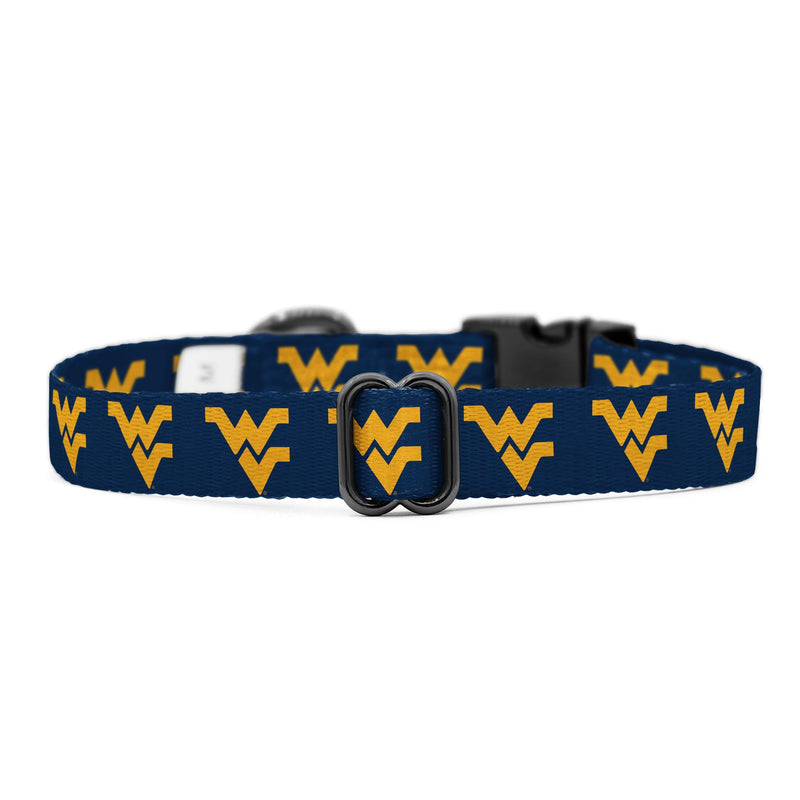 West Virginia Mountaineers Collars and Leashes | Officially Licensed | Fits All Pets! (XS Collar) XS Collar - PawsPlanet Australia