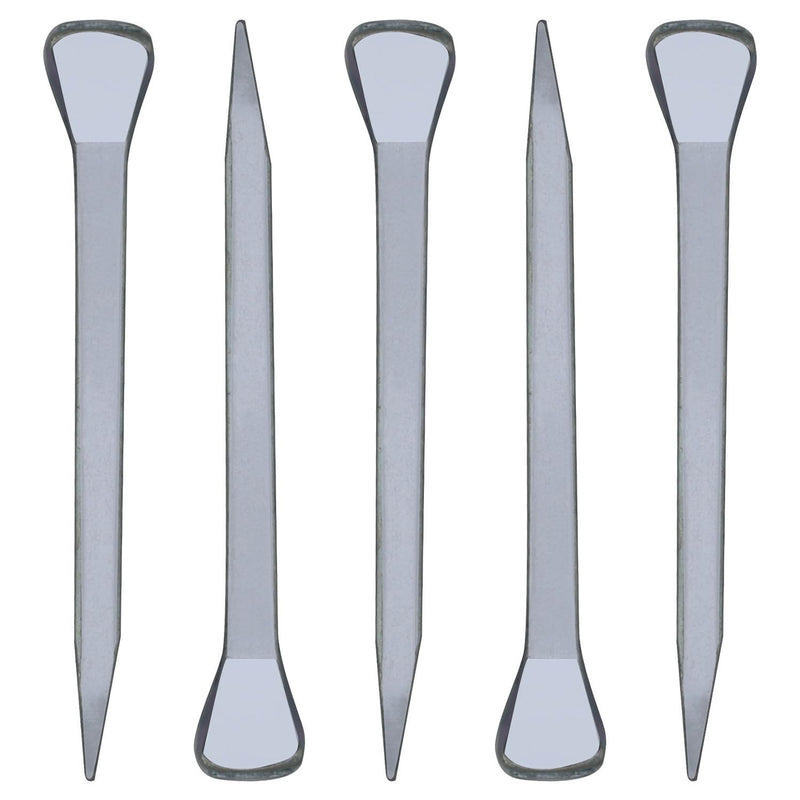 XGNG 100pcs Metal Horseshoe Nails Palm Nails Hoof Nails Harness Trim Nails
