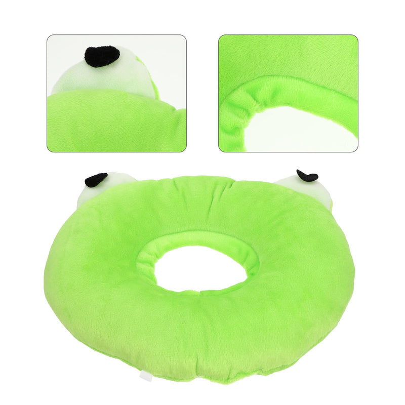 Surgical collar for cats, soft nylon with cute cartoon design. Prevents scratching and licking during recovery time after surgery, up to 12kg.