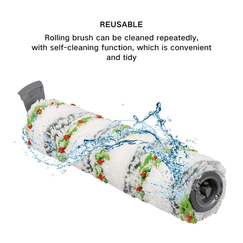 Brush Roller For Bissell CrossWave X7 Pet Pro 3011,3279,3055,3277 Multi-Surface All in One Wet-Dry Vacuum Cleaner and Filters (5) 2 Pet Brush+2 Filter for Bissell X7 - PawsPlanet Australia