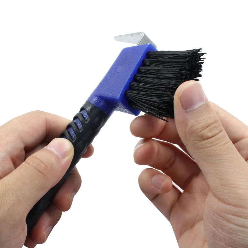 4 Pcs Horse Hoof Pick Brush with Soft Touch Rubber Handle Portable Hoofpick, Blue & Orange 4 Pcs - PawsPlanet Australia
