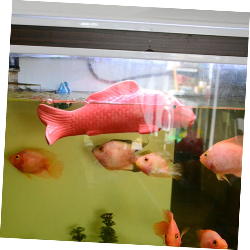 SUPVOX 2pcs Bathtub Floating Fish Ornaments Fake Aquarium Fish Figurine Aquarium Decorations Fish Tank Garden Indoor Garden Fish Tank Fountain Decor Artificial Fish Koi Fish Ceramics - PawsPlanet Australia