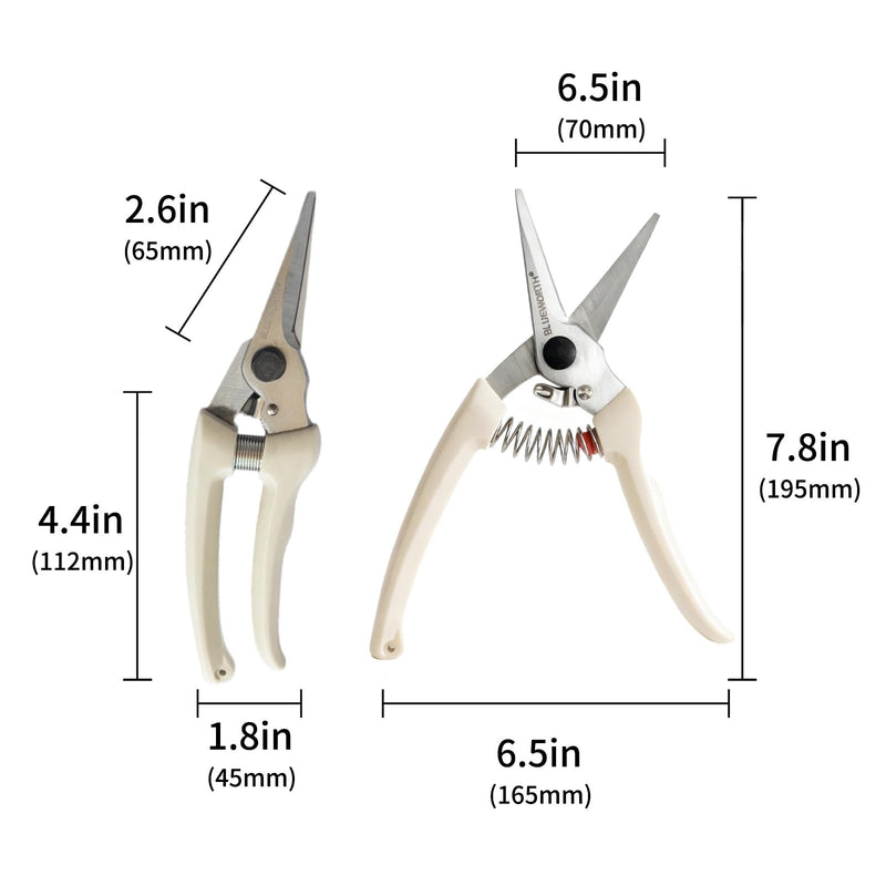 Goat Hoof Trimmers - Professional Trimmer with SK5 High Carbon Steel Blades for Sheep, Alpaca, Lamb, Pig Hooves & Gardening Pruning, Safety Lock & Non-Slip Grip
