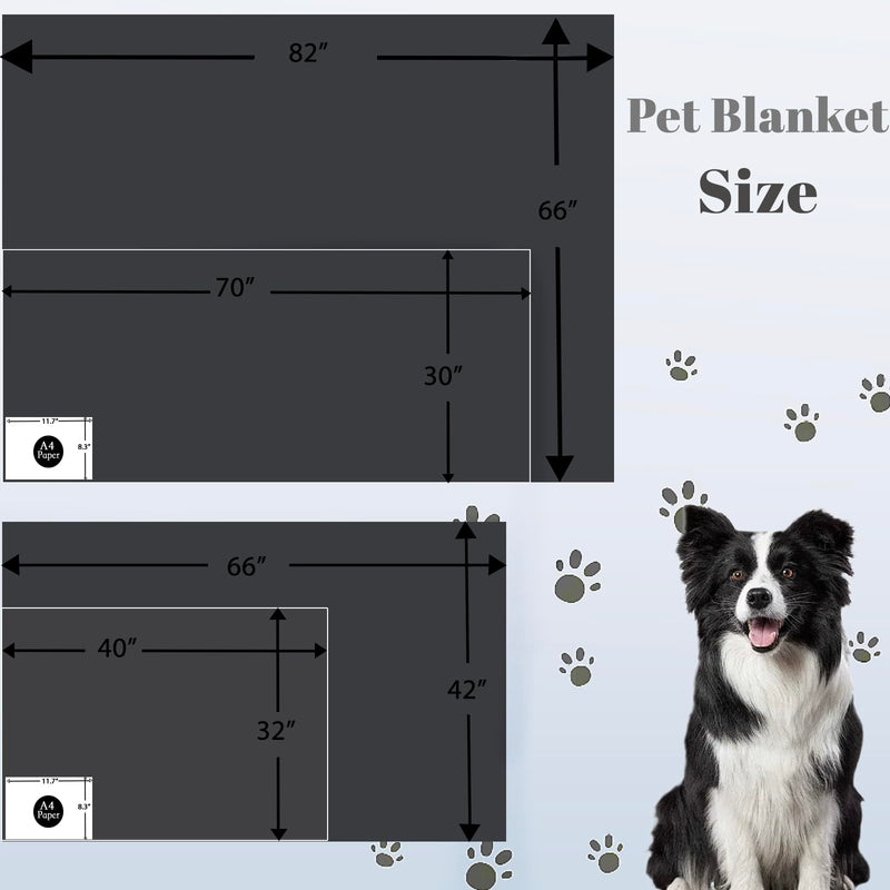 Stuffed Waterproof Couch Covers for Pets Dog Bed Cover Pet Blanket, Washable Reusable Reversible Paw Print Water Proof Couch Covers Protector for Pets (Paw Print, 30x70inches) - PawsPlanet Australia