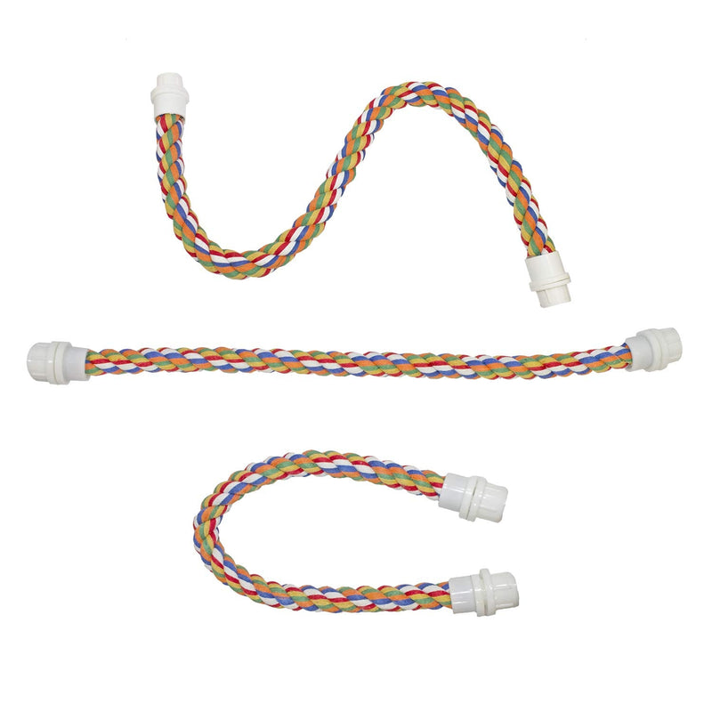 34 Inch Flex Rope (Large) - Bendable Fun Climbing Perch Cage Accessory Toy - Sugar Gliders, Squirrels, Degus, Marmosets, Monkeys, Parrots, Birds, Rats & Other Small Animals Large - PawsPlanet Australia
