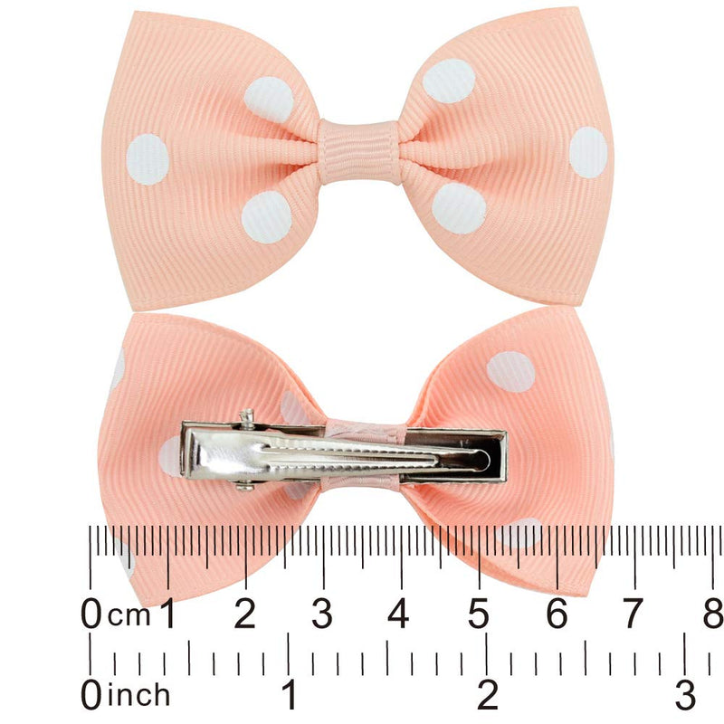 YOY 20 Adorable Pet Dog Hair Bows with Clips & 1000 Rubber Bands & 1 Steel Grooming Comb Set for Groomer,Puppy Top Knot Bowknot Doggy Ponytails Braids and Dreadlocks Cat Kitty Accessories 20 Bows 1000 Bands-F - PawsPlanet Australia