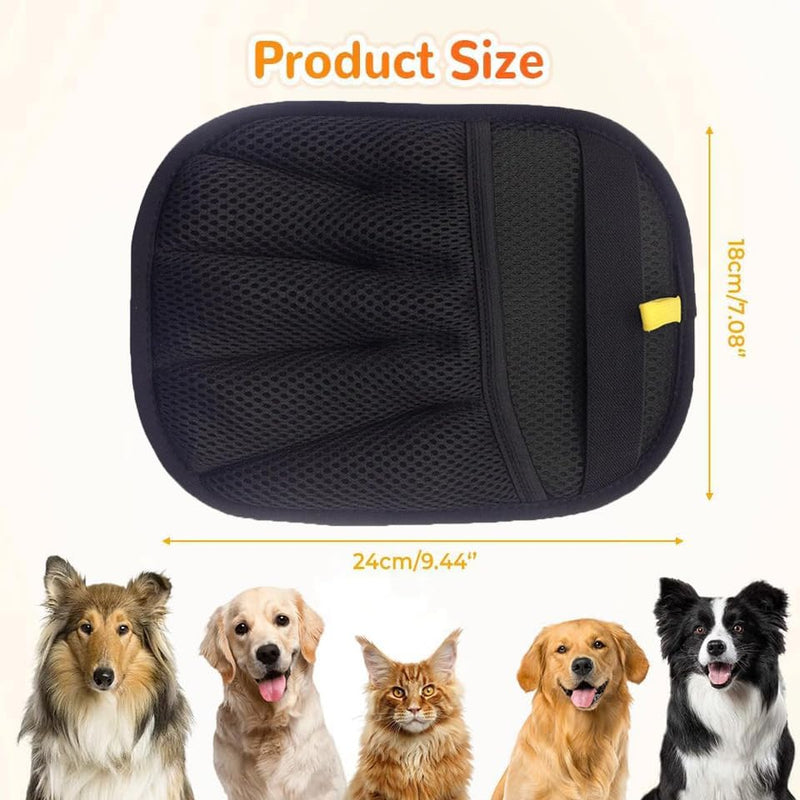 2PCS Pet Hair Remover, Electrostatic Pet Hair Removal Gloves, Reusable Cat & Dog Hair Remover for Couch, Furniture, Carpet, Curtain, Upgraded Animal Fur Removal Tool, Cat Grooming Gloves 2PCS - PawsPlanet Australia