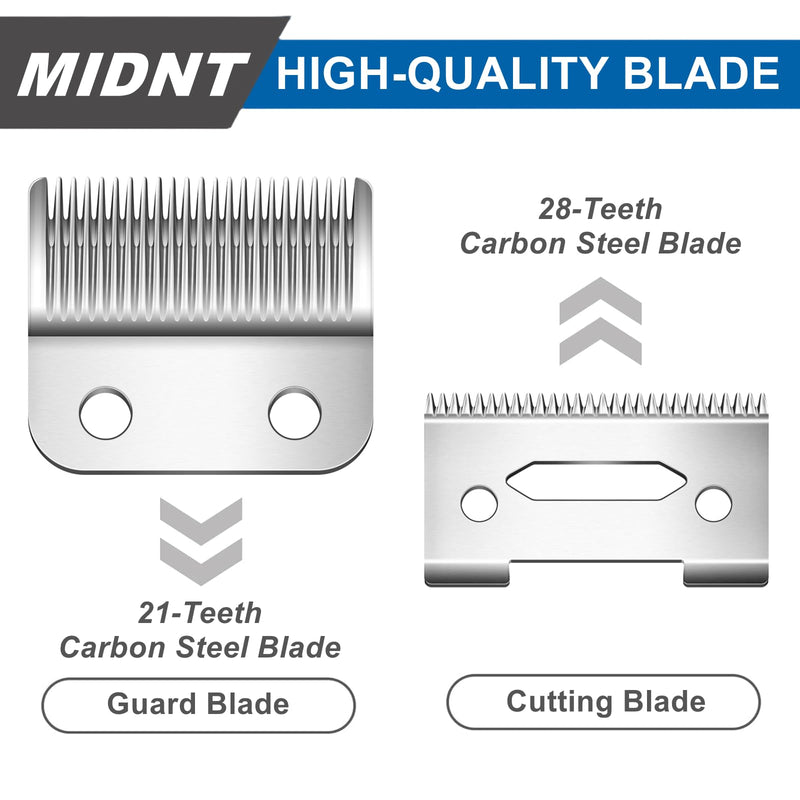 Blades for Wahl Precision Replacement Blades Compatible with Wahl MC3 Replacement Blades,2 Hole Clipper Blade Compatible with Wahl Clipper Blades Replacement,with 2 Pairs Screws. - PawsPlanet Australia