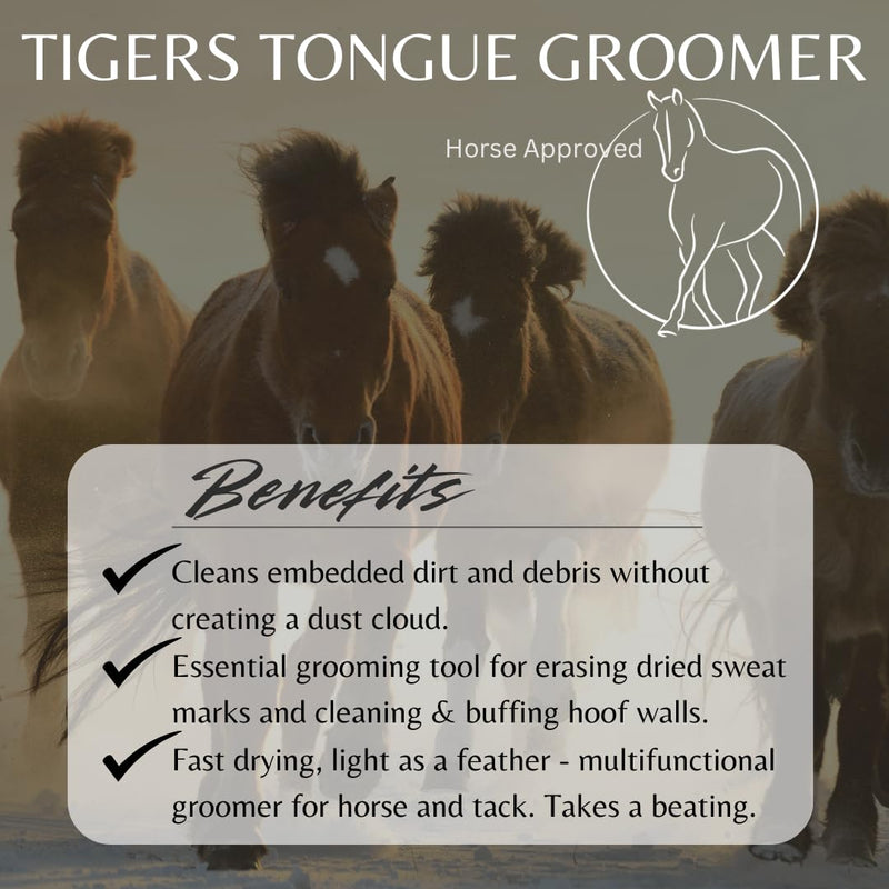 Epona Tigers Tongue Groomer Horse Grooming Tool - PawsPlanet Australia