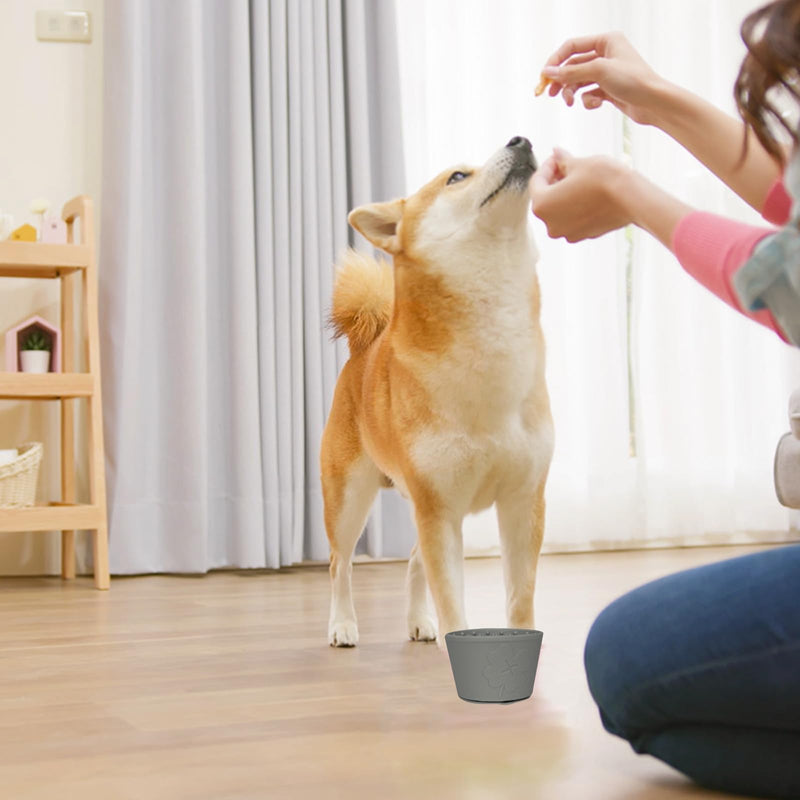 Silicone Lick Bowl for Dogs ，Freeze Bowl for Dogs with Suction Cups for Dog Anxiety Relief, Dog Enrichment Toys,Dog Freeze Bowl ，Interactive Dog Puzzle Toy(Dark Green) Dark green - PawsPlanet Australia