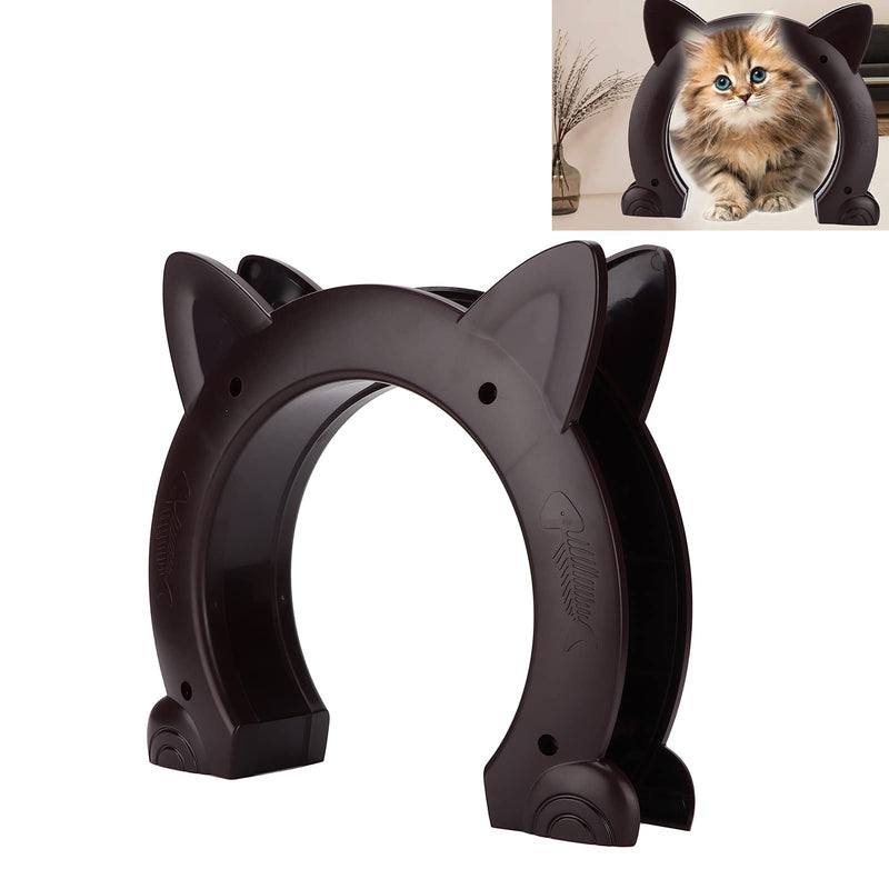 Cat Door, Dog Gate Durable for Household Doors for Interior Exterior for Window