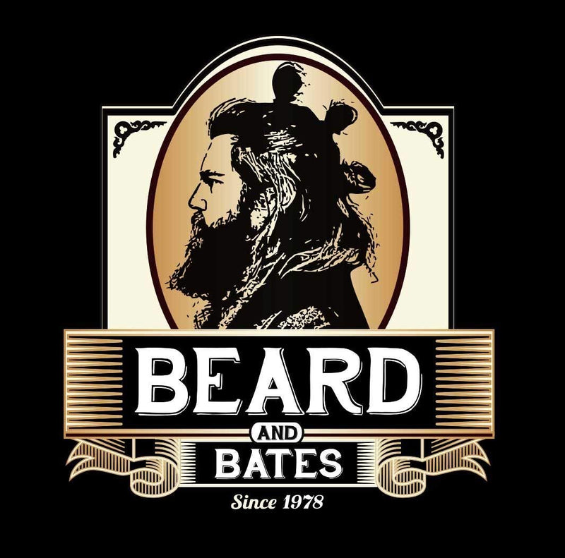 BEARD & BATES 1878 Black Label Shears | Premium Grooming Scissors with Holster for Beards and Mustaches - PawsPlanet Australia