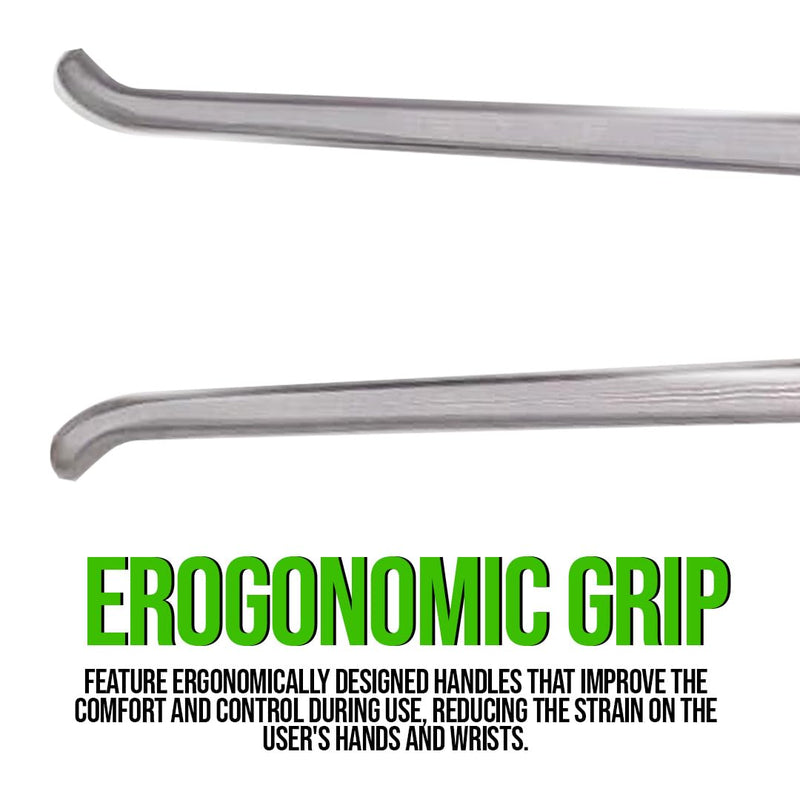 14-Inch Hoof Nipper - Premium Vanadium Steel Farrier Tool with Dull Finish for Precision Horse Hoof Trimming, Rust-Resistant, Ergonomic Grip, and Long-Lasting Durability