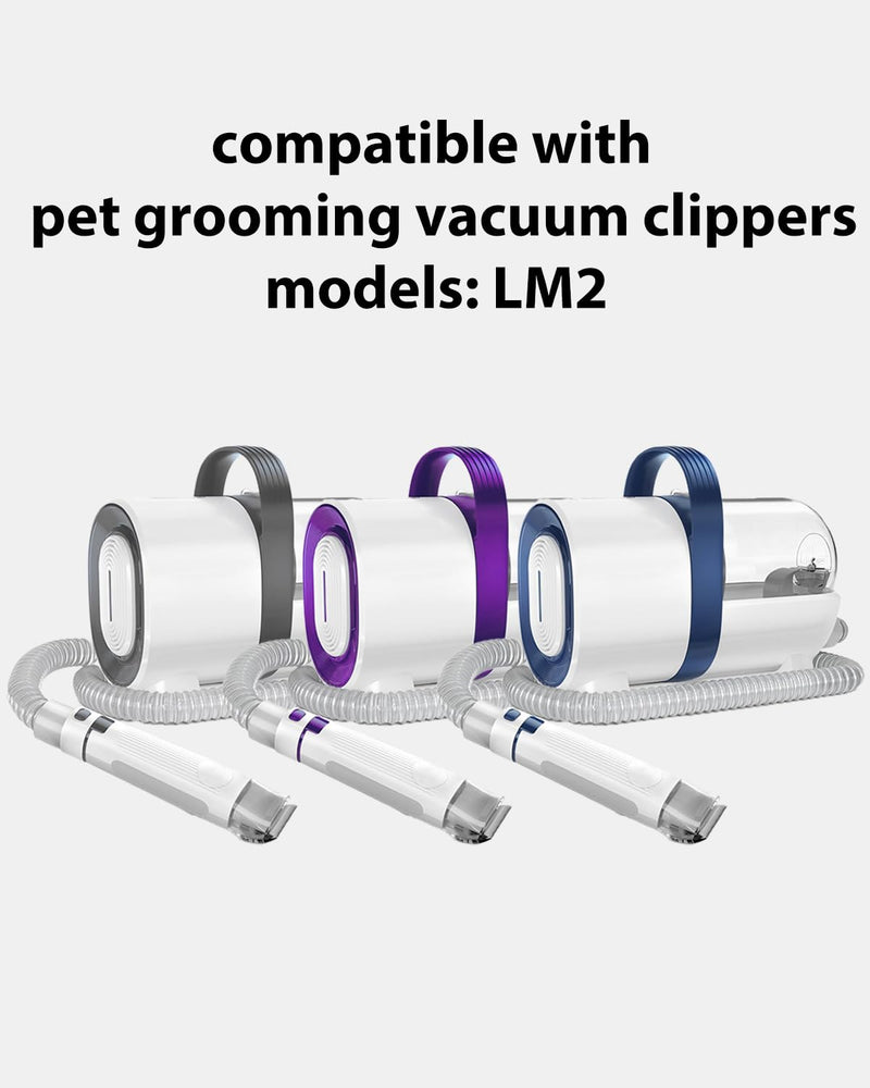 Replacement Blades 2 Pack for ONEISALL Dog Hair Vacuum and Dog Grooming Kit, Low Noise Pet Clipper Replacement Blade for ONEISALL Replacement Blade, Cleaning Brush - PawsPlanet Australia