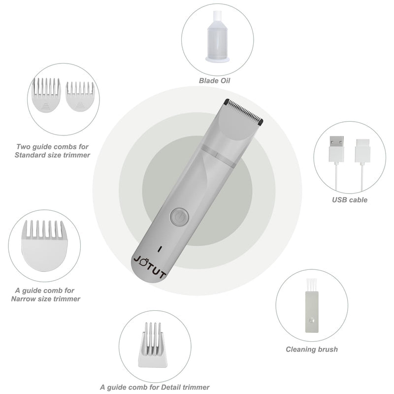 Small Dog Electric Clippers for Grooming Cordless Low Noise for Trimming Pet's Hair 4 in 1 Quiet Cordless Small Dog Paw Trimmer Nail Grinder Shaver for Small Pets - PawsPlanet Australia
