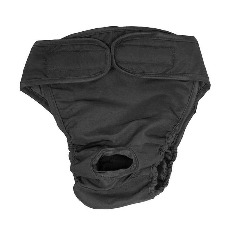 Sharplace Dog Protective Trousers for Male Dogs, Female Dogs, Washable and Adjustable Dog Protective Trousers, Hygienic Underpants, Black, L