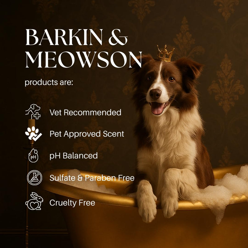 Barkin & Meowson Volume Boost Spray for Dogs & Cats 350ml / 11.83 fl.oz - Hyaluronic Acid & Coconut Water, Pet-Friendly Scent