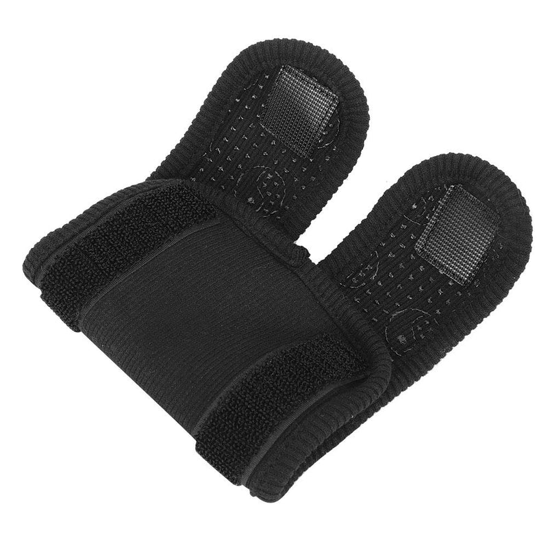 Akozon Knee Support for Dogs Cats Post Surgery Arthritis Leg Cuff Recovery Support Brace (M) M black