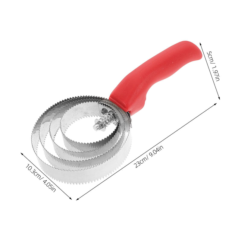 Cabilock Reversible Stainless Steel Horse Brush with Ergonomic Handle. Double-sided design for versatile use on horses and pets.