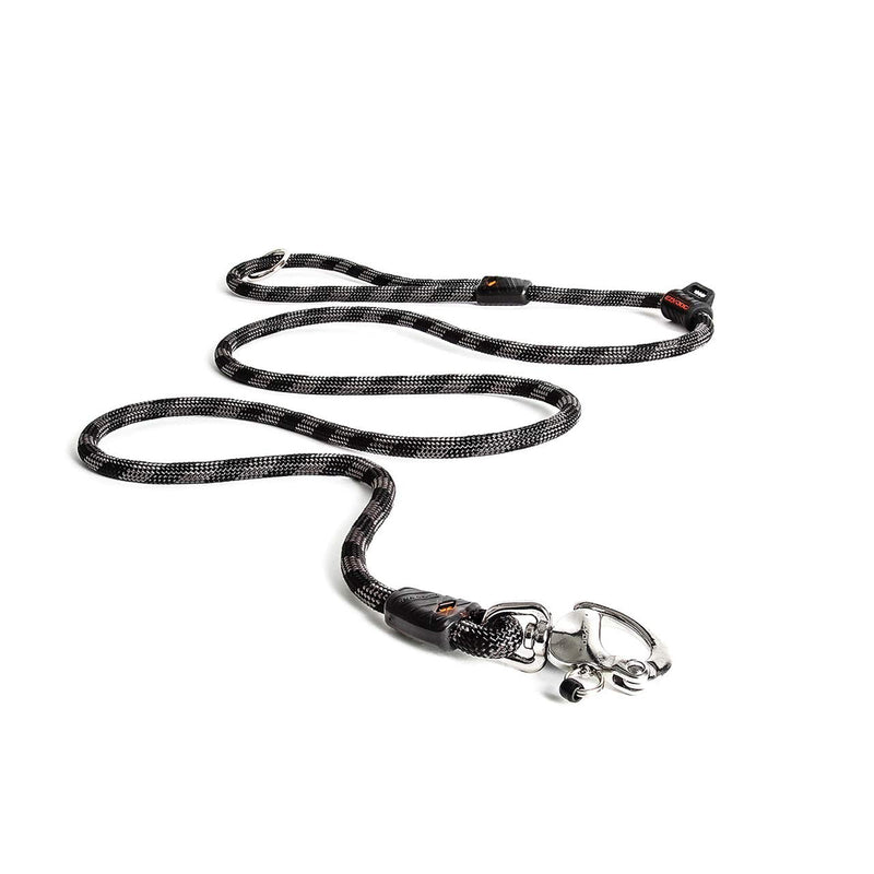 EZYDOG Marine Training Slip Dog Lead | 1.7m, Climbing Rope, All-In-One, One-Size-Fits-All, Silicon Waste Bag Keeper,Easy to Slip On, No Harness or Collar Needed, Sailing Snap Clip, (Regular, Black) Regular