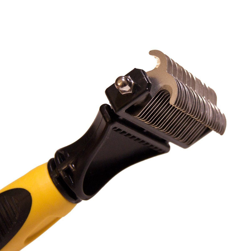 Pet Republique Matt Splitters Tool – Effective Mat Remover and De-matting Comb for Long-Haired Dogs, Cats, Rabbits – Regular 12+23 Teeth Design - PawsPlanet Australia