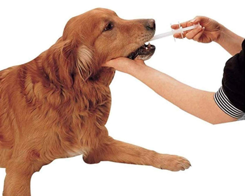 Dog Pill Shooter 2 Pieces Pet Piller Pill Dispenser for Large Dogs Handy Pill Gun - PawsPlanet Australia