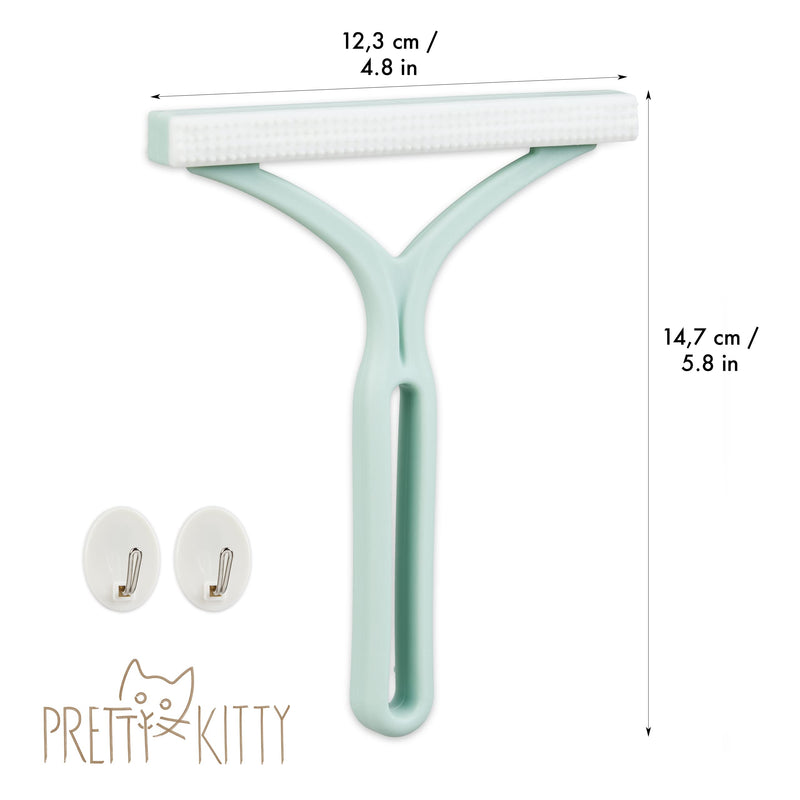 Pretty Kitty Pet Hair Removal Set: 2X Pet Hair Remover for Couch – Pet Hair Remover for Carpet – Cat Hair Remover Brush Cleaner Tool – Hair Scraper - PawsPlanet Australia