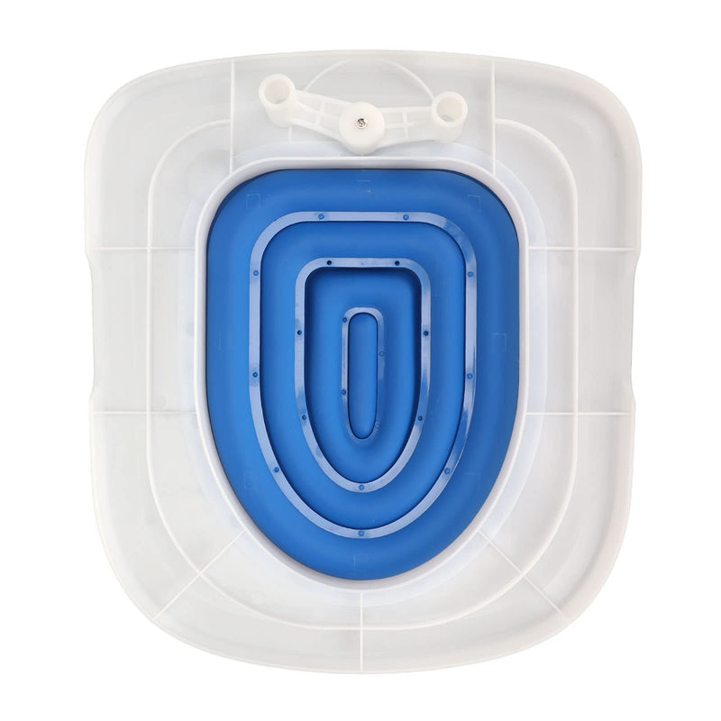 Cat Toilet Training System, Reusable Cat Potty Toilet Training Kit, Sturdy Cat Toilet Training Kit, Cat Toilet Trainer Urinal Seat for Teaching Cat to Use Toilet (White Tray, 1 Blue Inner Support) White Tray , 1 Blue Inner Support - PawsPlanet Australia