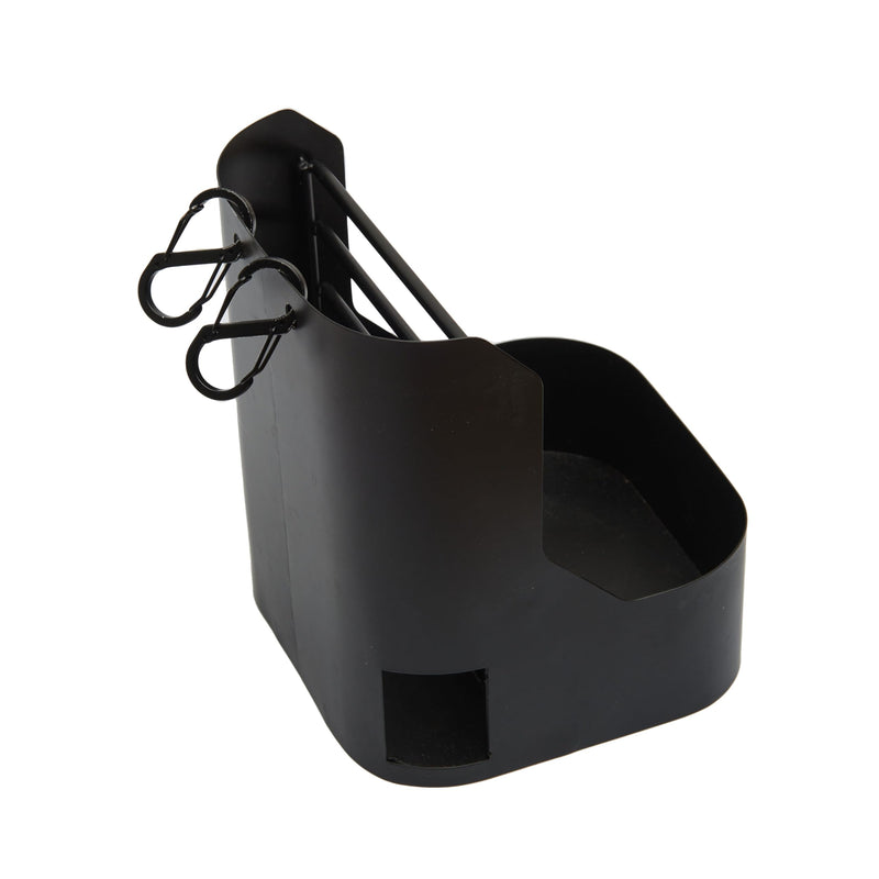 Hay and Food Feeder for Rabbit, Guinea Pig, Bunny, Chinchilla, Heavy Duty Metal Bin 5.5 x 5.5 x 7 inch - PawsPlanet Australia