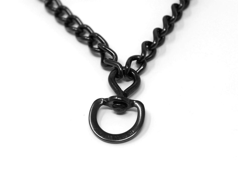 Herm Sprenger Black Stainless Steel Prong Dog Anti Pull Training Collar with Swivel Ultra-Plus Pet Pinch No-Pull Collar, Made in Germany 3.2mm x 23in - PawsPlanet Australia