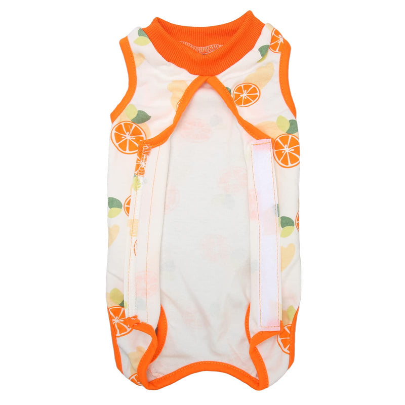 Haofy Cat Recovery Suit, Cotton Fabric, Prevents Licking, Breathable Design, XL Size for Post-Surgery Recovery and Wound Care, Keeps Pets Pleasantly Cool, Easy to Wear