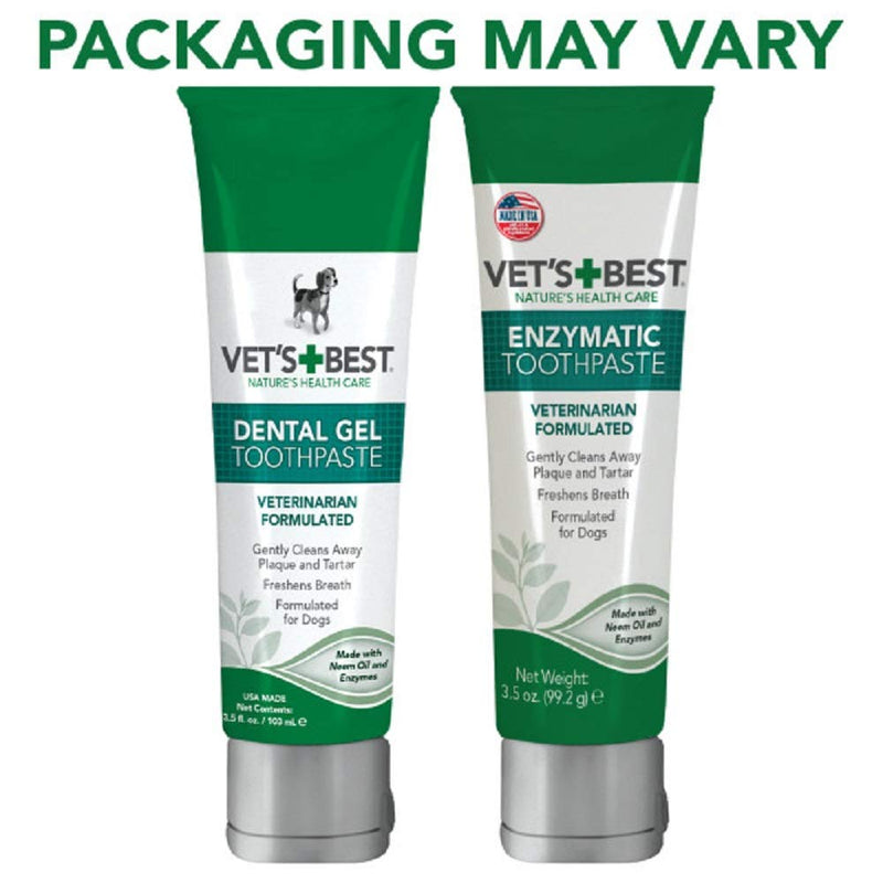 Vet's Best Dog Toothbrush & Toothpaste Kit - Natural Ingredients Reduce Plaque + Wahl Lavender Chamomile Calming Shampoo - 24 Oz 1 Count (Pack of 1) Dental Kit + Pet Shampoo