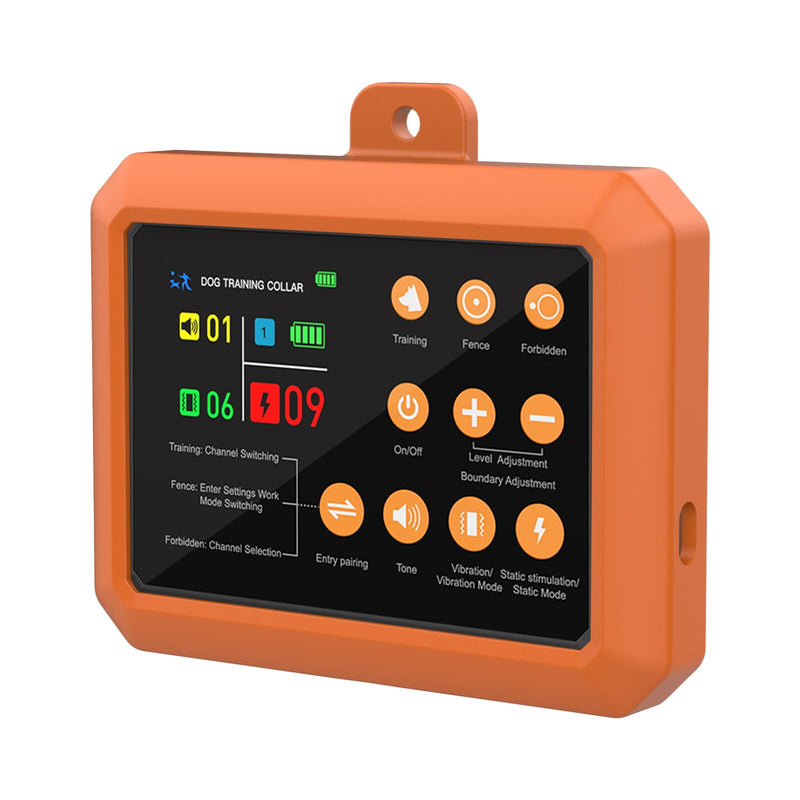 Wireless Dog Fence Case F900 & F900plus, Waterproof Wireless Fence for Dogs (Orange)