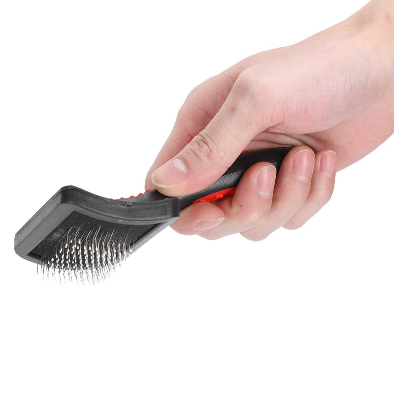 3 Pcs Cat Slicker Brush, Portable Cat Dog Slicker Brush Pet Cat Grooming Brush Massage Comb Set Accessory Easy to Use for Long Short Haired Dogs Cats - PawsPlanet Australia