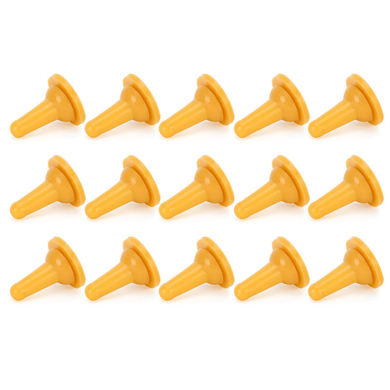 15 pcs Silicone Pet Breastfeeding Teats, Soft, Safe Pet Bottle Teats, Non-Collapsing, Rabbit and Kitten Bottle Teats for Cats and Dogs