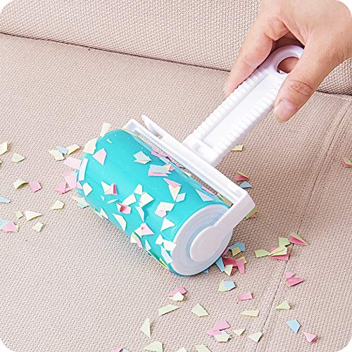 Sticky Resuable Tapeless Lint Roller Cat Dog Hair Remover With Long Handle Washable Tool Pet Shedding Brush Cleans your Suit/Sofa 3 Diffrent Size One Set - PawsPlanet Australia