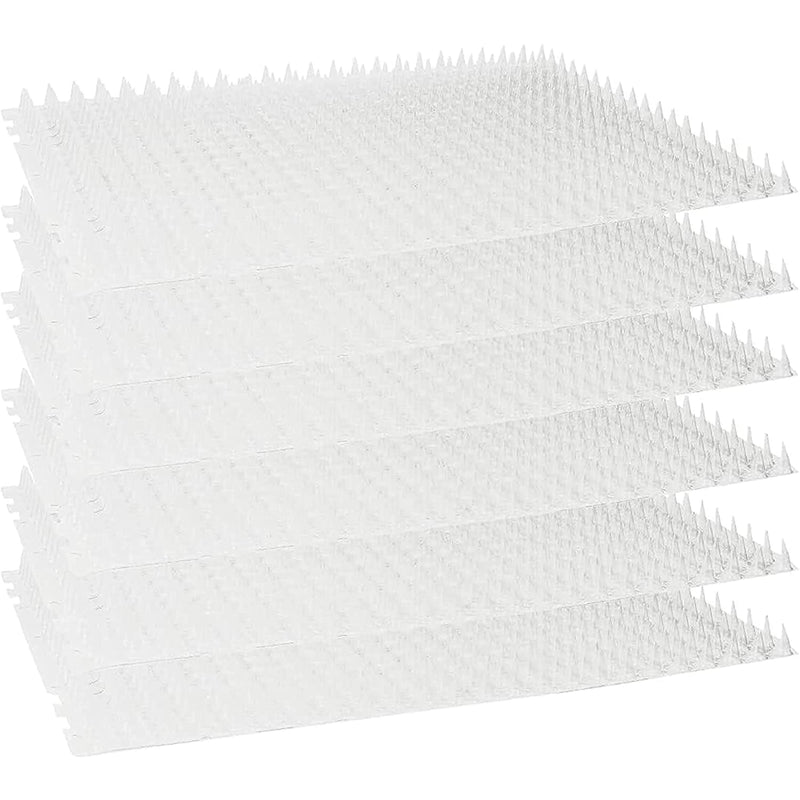 Homarden Cat Deterrent Outdoor Mat: Pet Deterrent Mats for Cats and Dogs - Indoor/Outdoor Deterrent Training Spike Mat Devices - Keep Away Cats Plastic Mats with Spikes - 16 x 13 Inches, 6 Pack