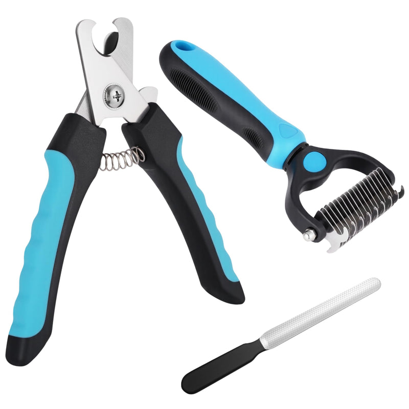 Kuzey Home- Dog & Cat Pets Nail Clippers and Trimmers - with Safety Guard to Avoid Overcutting, Free Nail File, Razor Sharp Blade - Professional Grooming Tool for Pets - PawsPlanet Australia